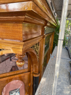 Restauratie  hout; Daniël meijerplein 6